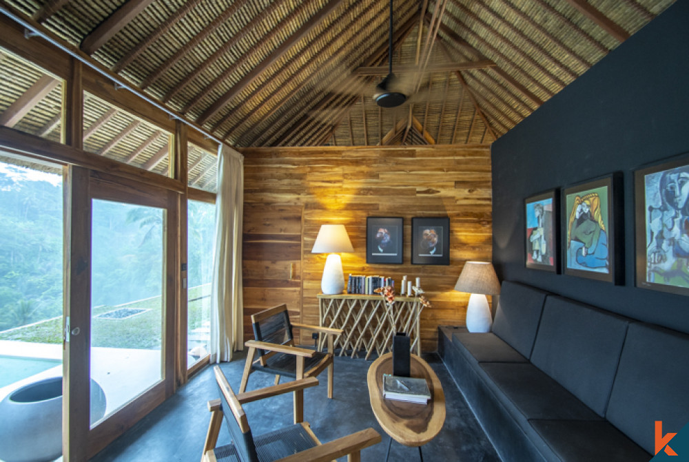 Properti dua kamar tidur sewa baru dengan pemandangan indah di Ubud