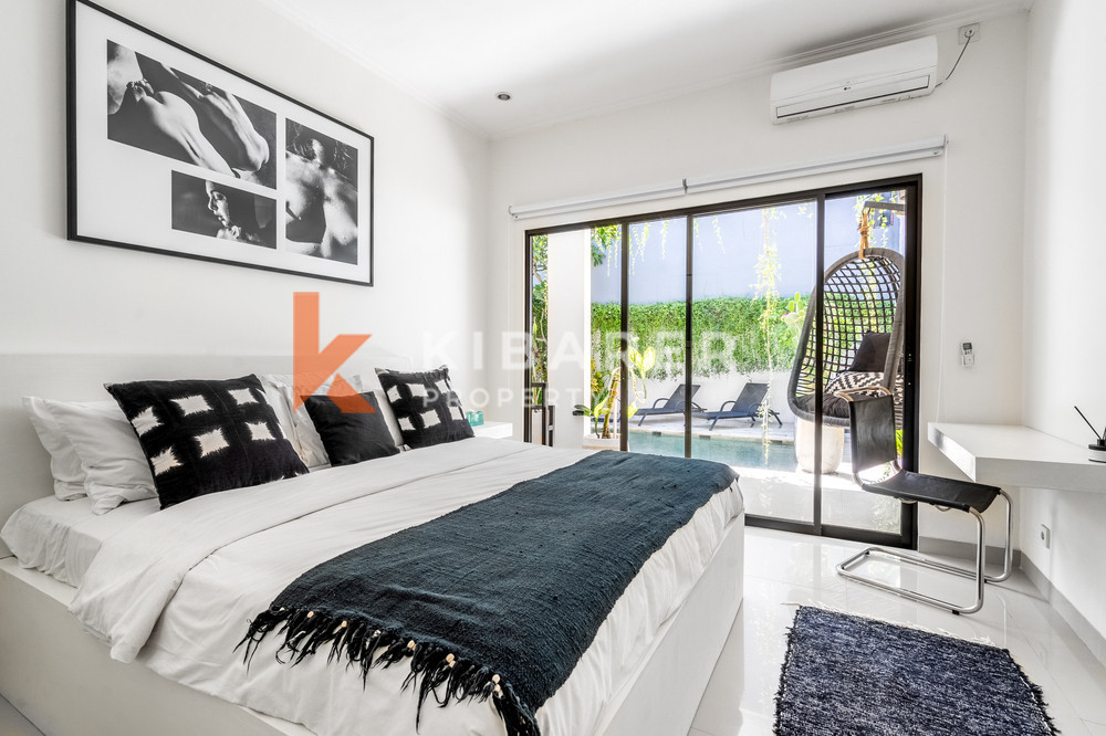 Villa lumineuse de trois chambres avec des touches scandinaves dans un excellent emplacement à Canggu