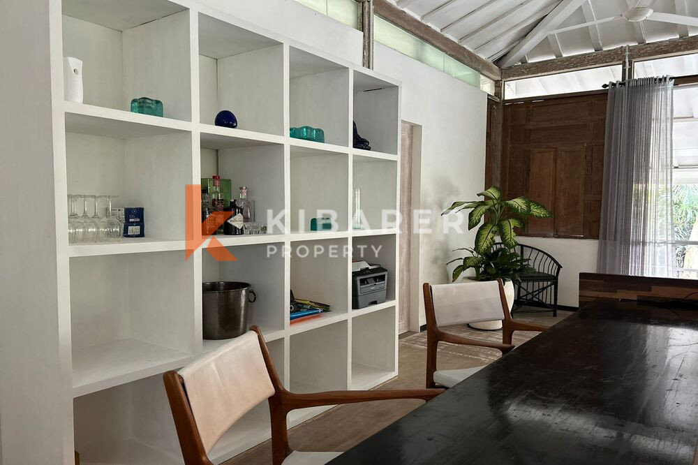 Stunning Three Bedroom Enclosed Living Joglo Villa Situated in Canggu