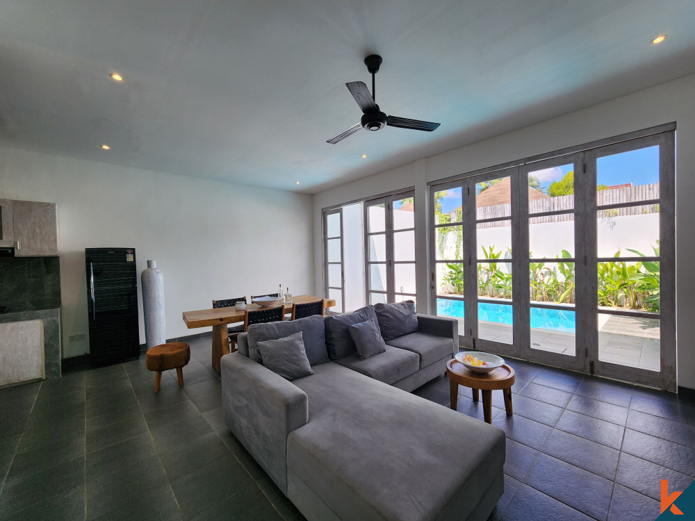 Rare one bedroom leasehold villa in trendy Umalas-Bumbak