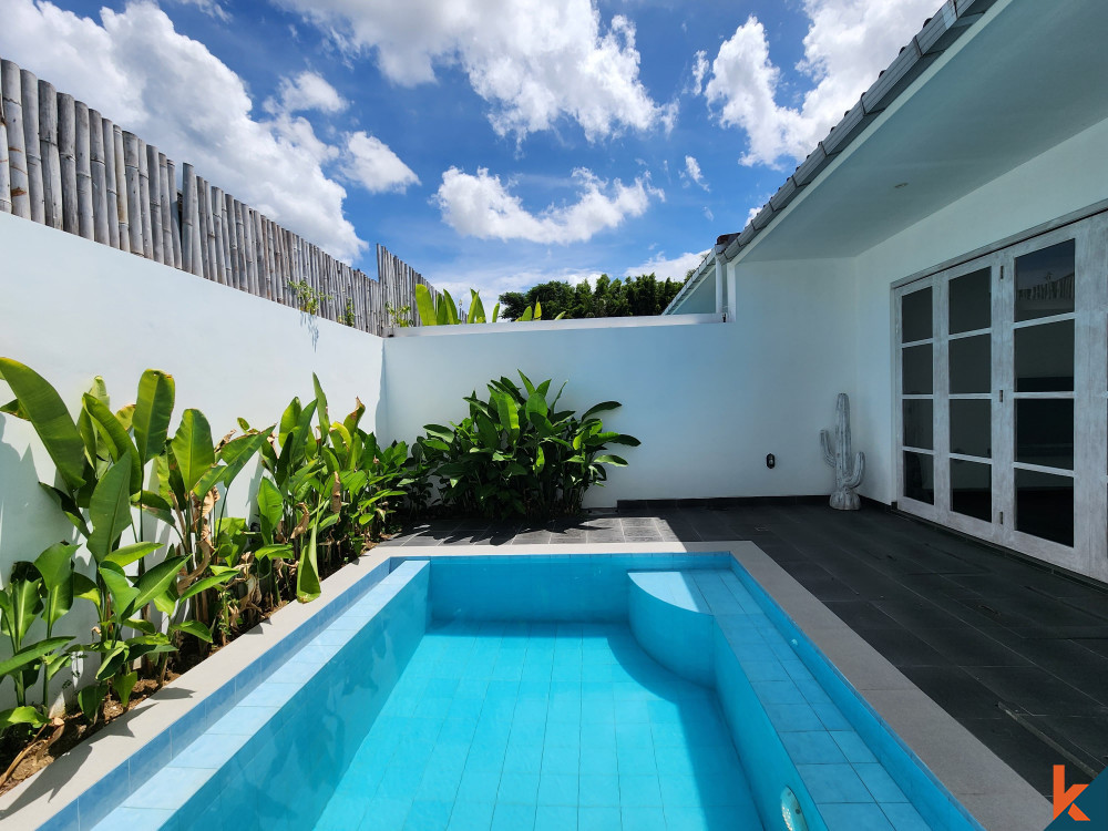 Rare one bedroom leasehold villa in trendy Umalas-Bumbak