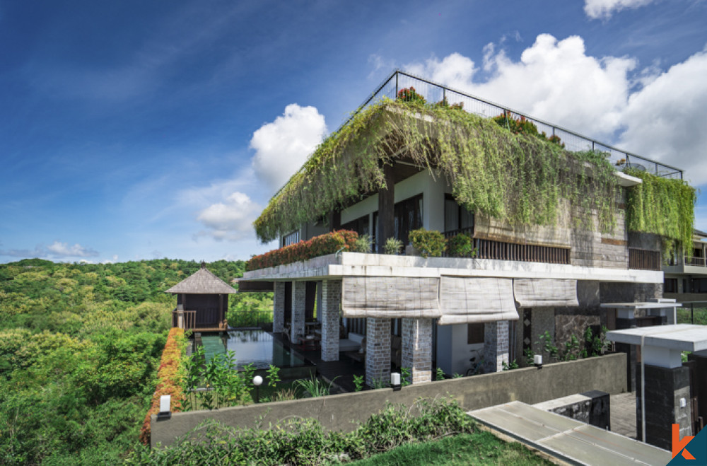 Vila enam kamar tidur yang indah dengan pemandangan laut di Uluwatu