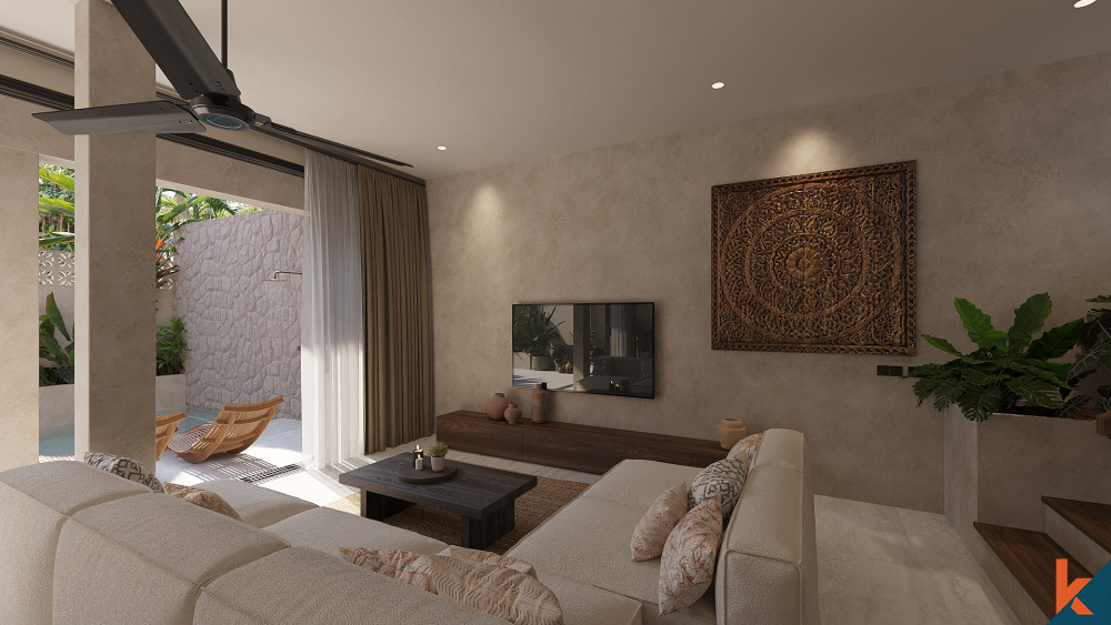Nouvelle villa moderne de deux chambres à bail à Pecatu