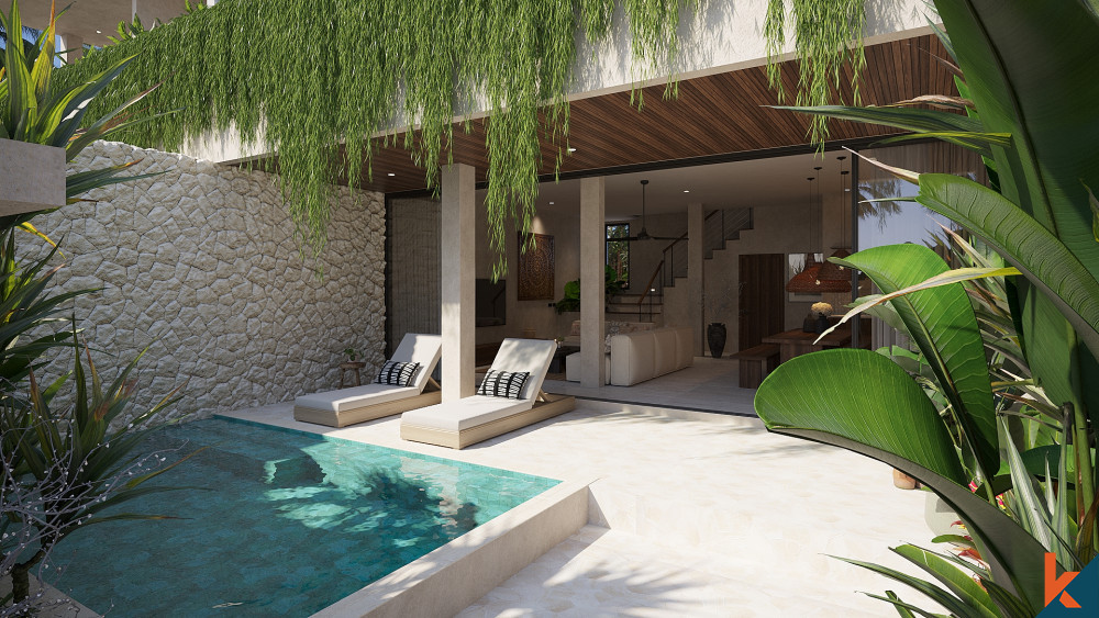 New, modern two bedroom leasehold villa in Pecatu