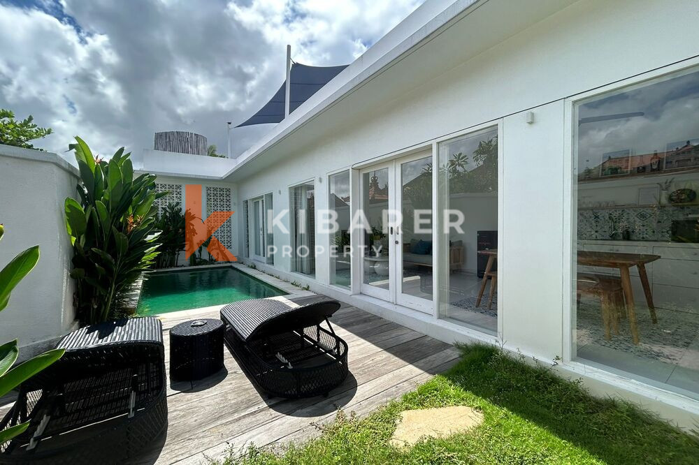 Vila Ruang Tamu Tertutup Satu Kamar Tidur yang Menakjubkan Terletak di Pererenan