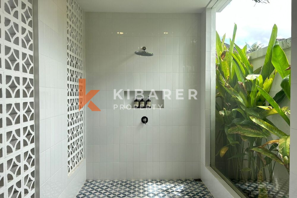 Vila Ruang Tamu Tertutup Satu Kamar Tidur yang Menakjubkan Terletak di Pererenan