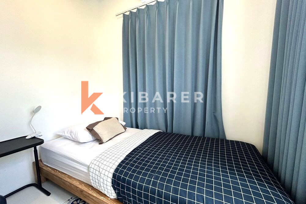 Vila Ruang Tamu Tertutup Satu Kamar Tidur yang Menakjubkan Terletak di Pererenan