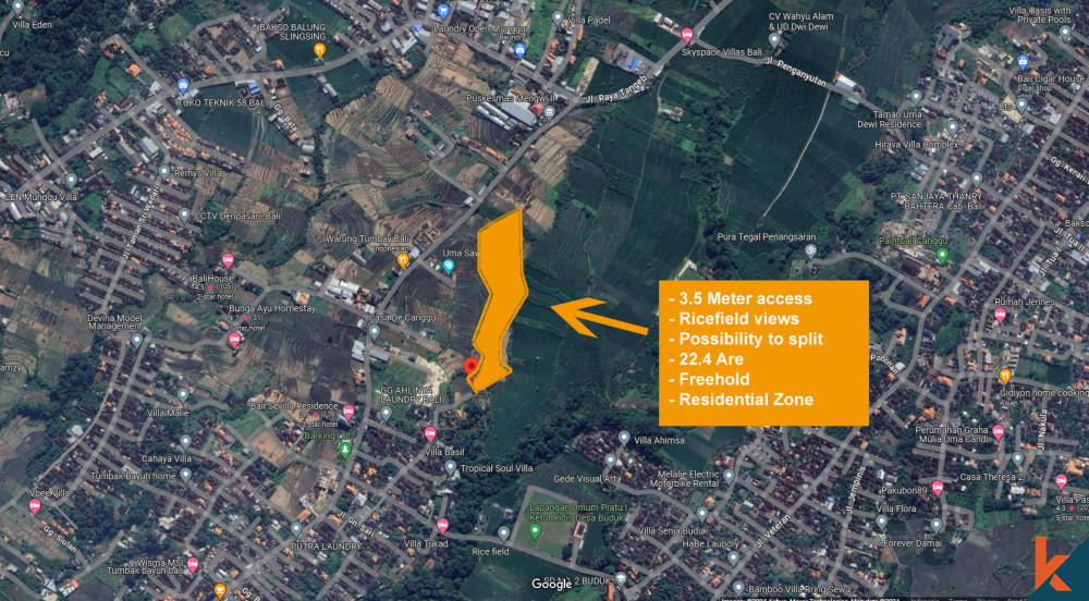 Beautiful plot of land for sale freehold in Tumbak Bayuh