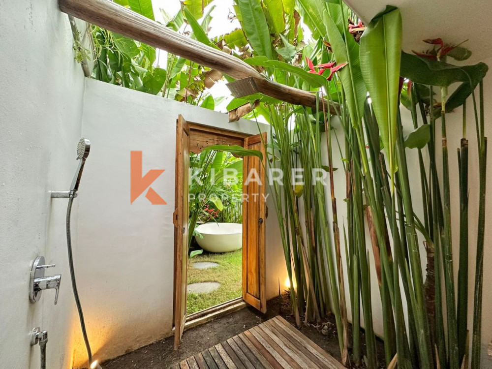 Tropical and Modern Three Bedrooms Open Living Villa in Berawa (Minimum 3 Years Rental)