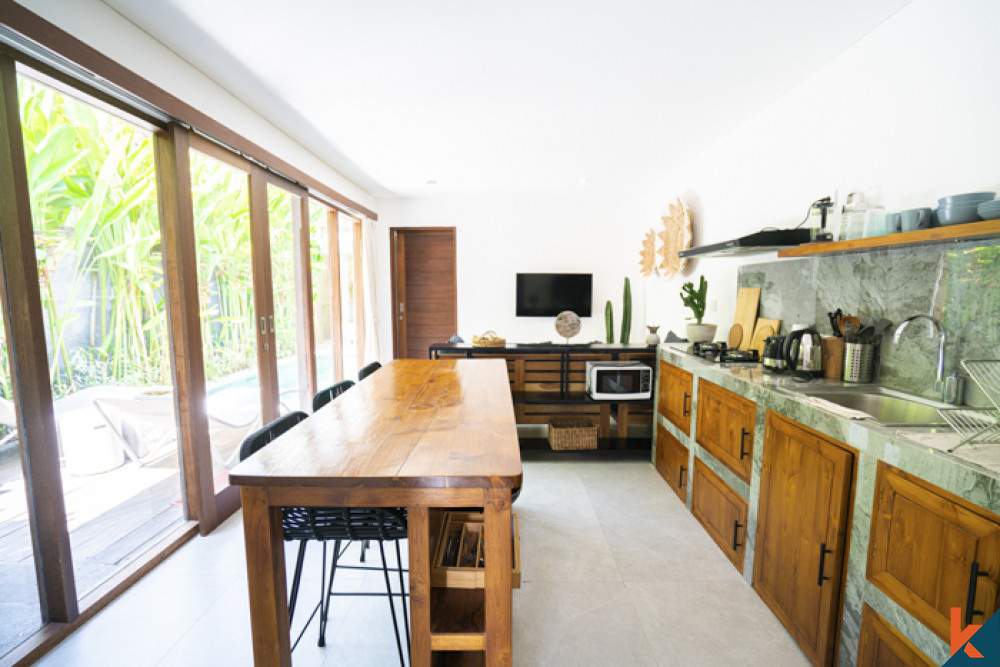 Belle villa d'une chambre à louer à Pererenan