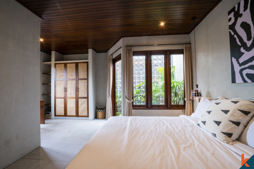 Villa Dua Kamar Tidur Modern yang Akan Datang Untuk Disewakan di Pererenan