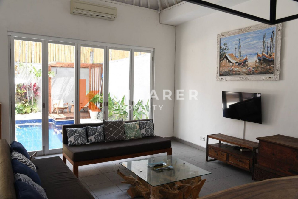 Modern Three Bedroom Enclosed Living Villa in Berawa (Available 1st May)