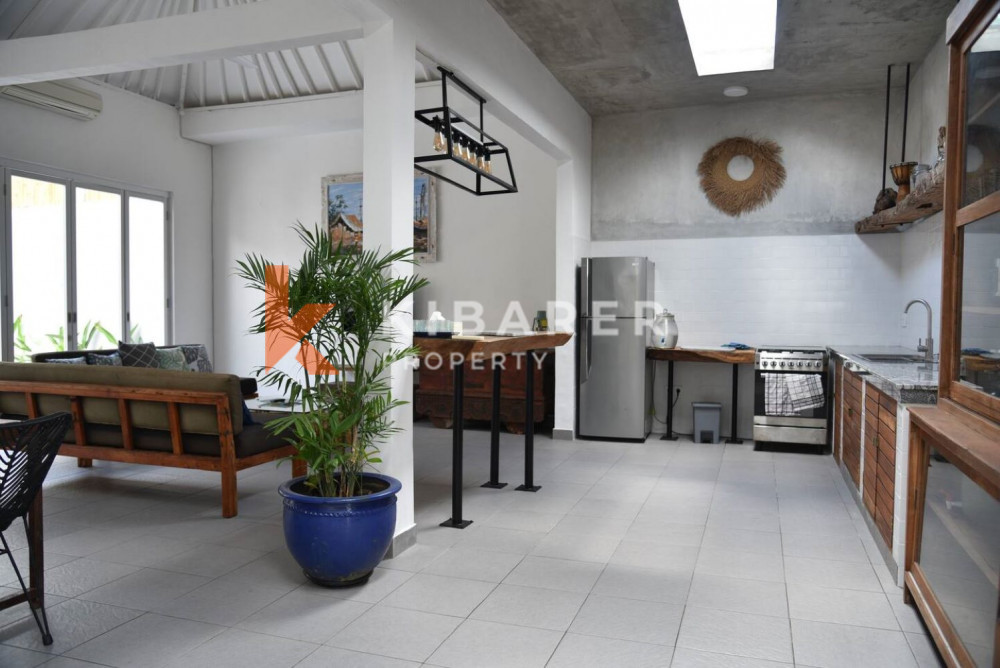 Modern Three Bedroom Enclosed Living Villa in Berawa (Available 1st May)