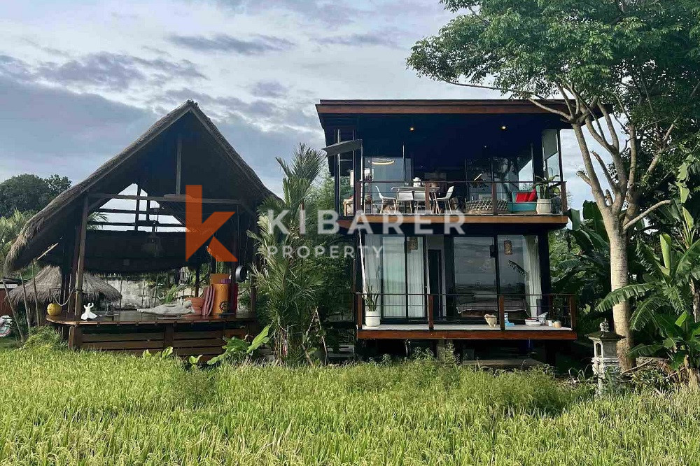 Belle villa sereine de deux chambres avec salon fermé à louer à Seseh