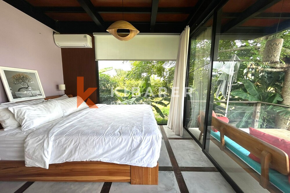 Belle villa sereine de deux chambres avec salon fermé à louer à Seseh