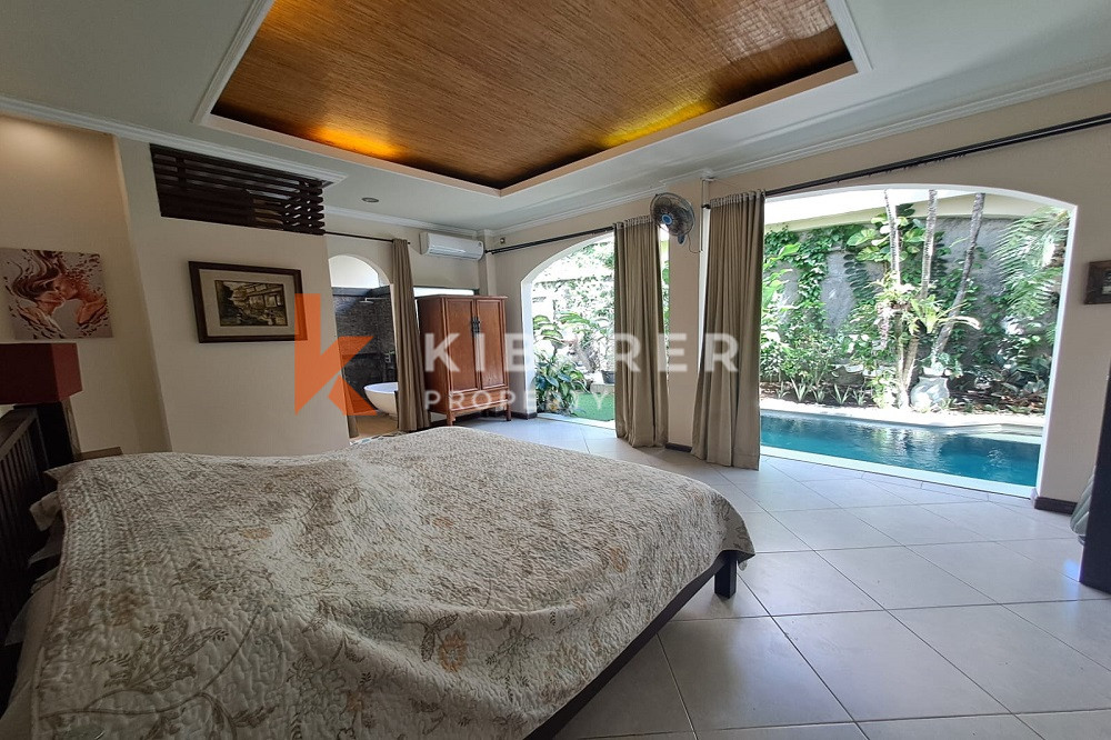 Villa Rooftop Garden Dua Kamar Tidur Homey di Sanur (SEWA MINIMAL 3 TAHUN)