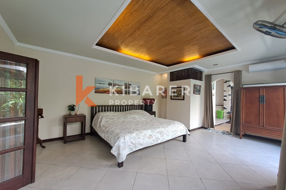 Villa Rooftop Garden Dua Kamar Tidur Homey di Sanur (SEWA MINIMAL 3 TAHUN)