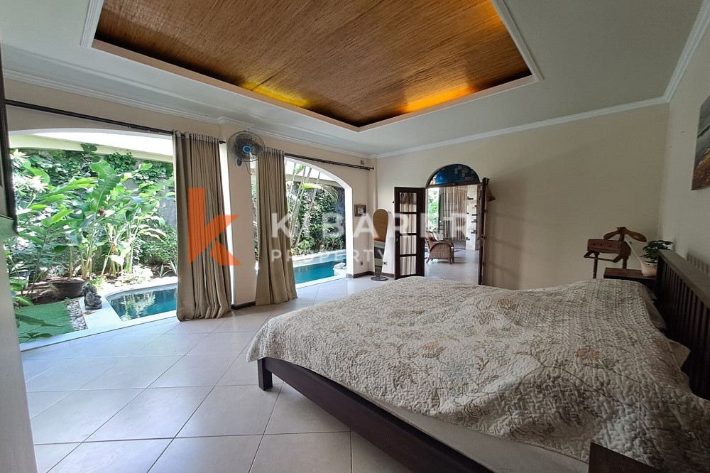 Villa accueillante de deux chambres avec jardin sur le toit à Sanur (LOCATION MINIMUM 3 ANS)