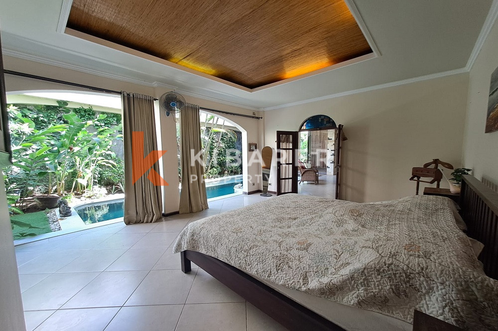 Villa Rooftop Garden Dua Kamar Tidur Homey di Sanur (SEWA MINIMAL 3 TAHUN)