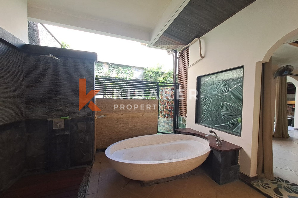 Villa Rooftop Garden Dua Kamar Tidur Homey di Sanur (SEWA MINIMAL 3 TAHUN)