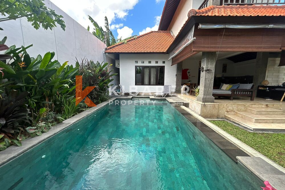 Maison de vie ouverte confortable de deux chambres avec piscine à Umalas