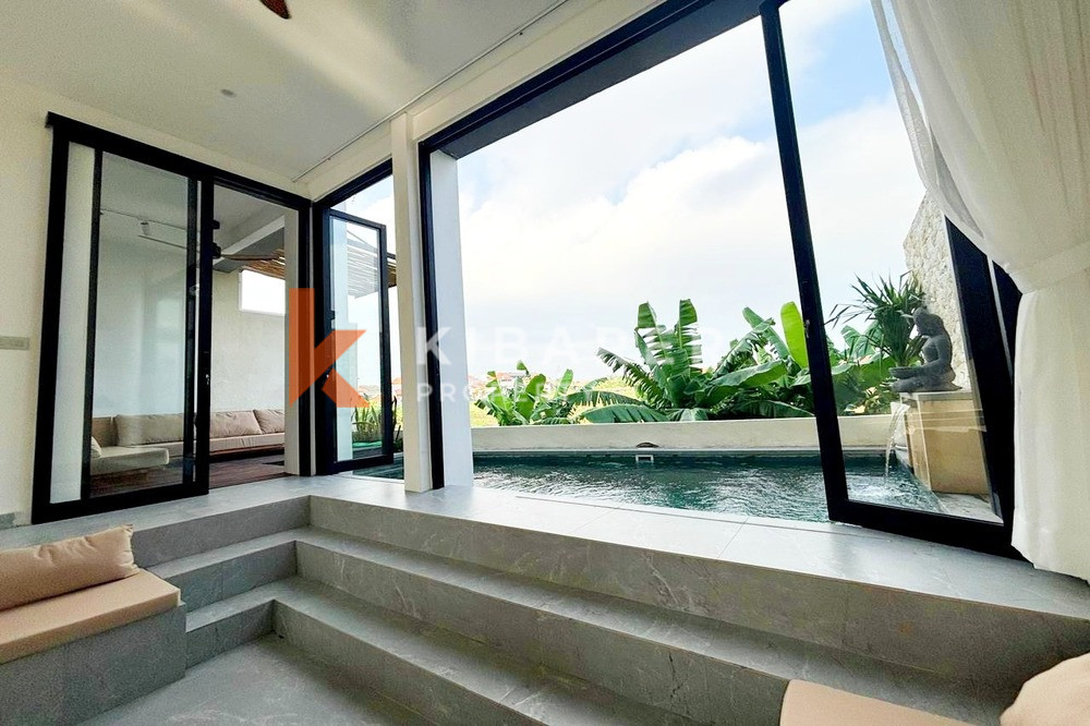 Contemporary Three Bedroom Enclosed Living Villa in Kerobokan