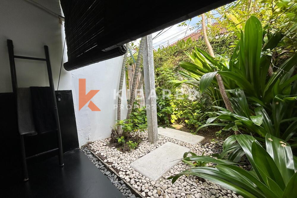 Aesthetic Two Bedroom Villa Open Living Room in Central Seminyak