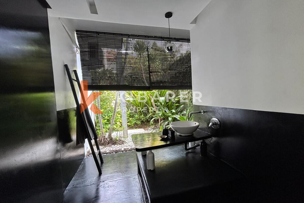 Aesthetic Two Bedroom Villa Open Living Room in Central Seminyak