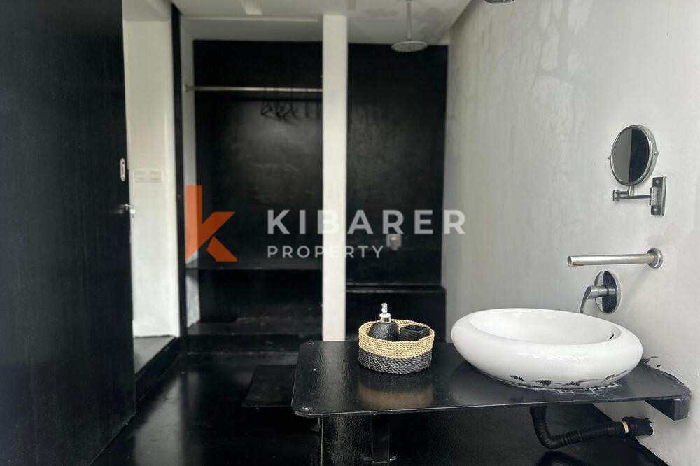 Aesthetic Two Bedroom Villa Open Living Room in Central Seminyak