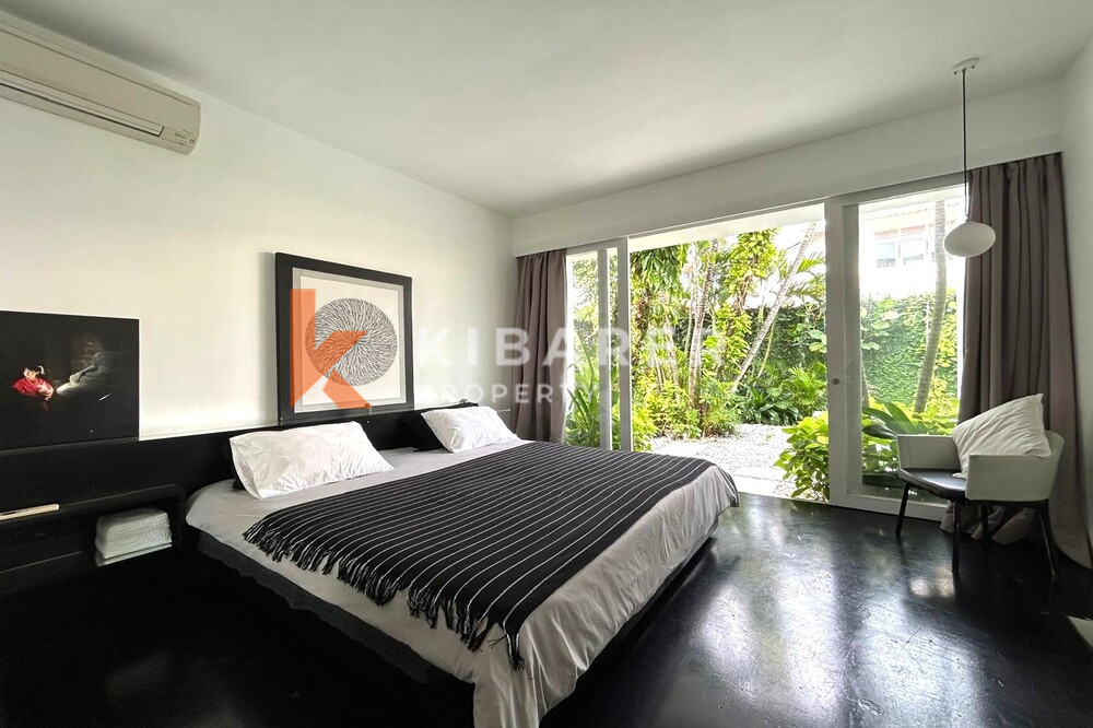 Aesthetic Two Bedroom Villa Open Living Room in Central Seminyak