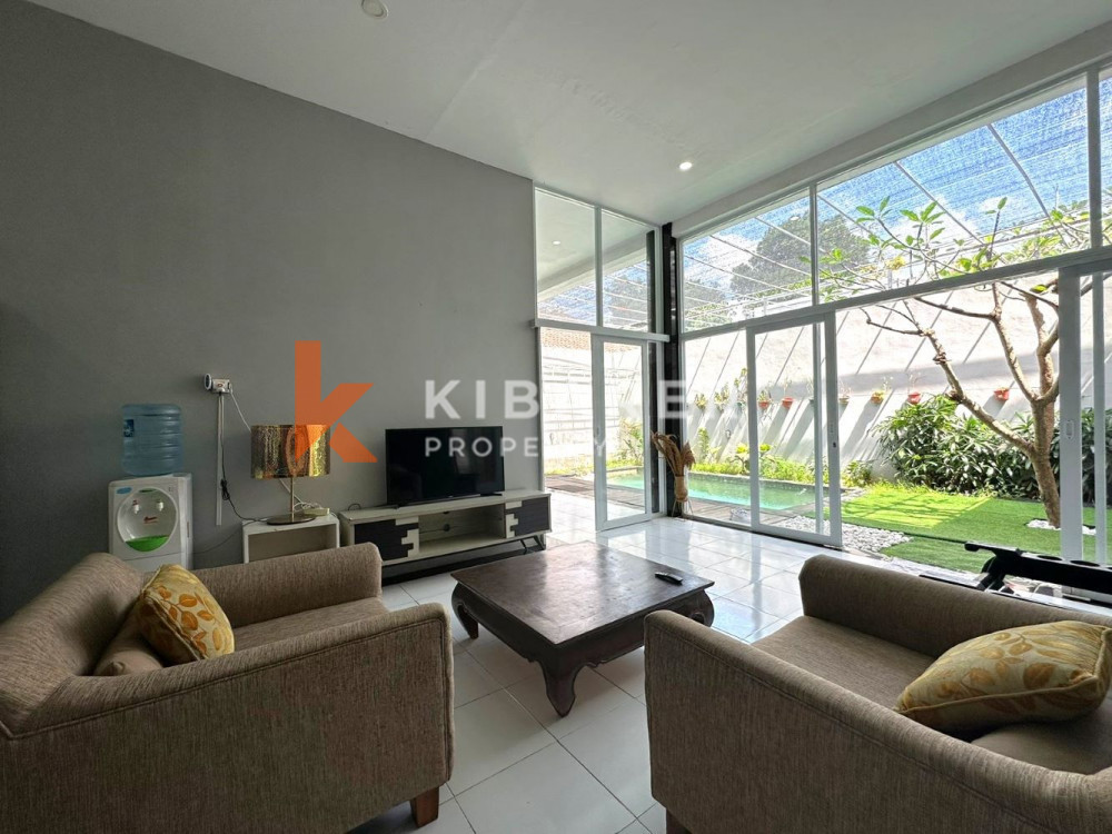 Vila Tamu Tertutup Tiga Kamar Tidur yang Terang dan Nyaman di Padonan