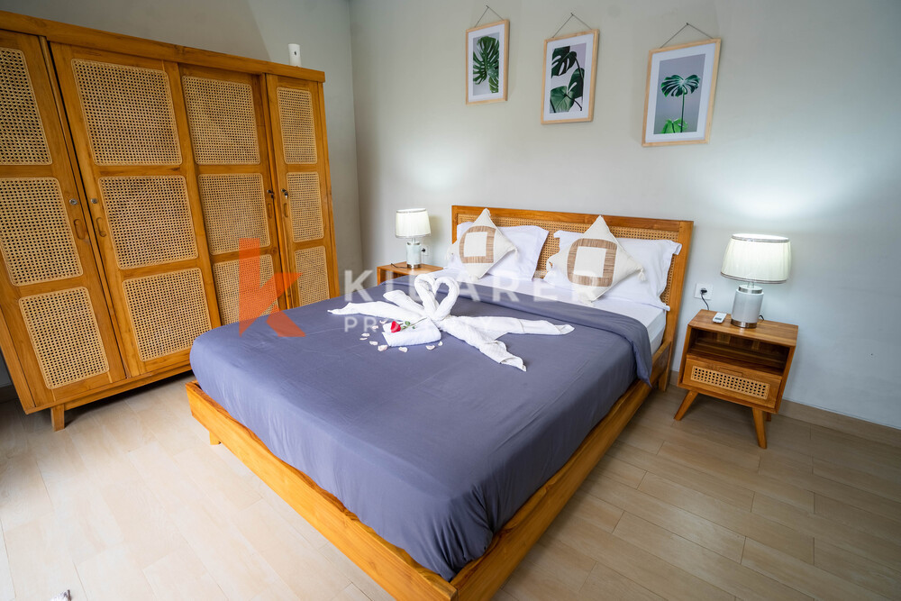 Vila Kontemporer Ruang Tamu Tertutup Tiga Kamar Tidur yang Menakjubkan dengan Jacuzzi di Ungasan