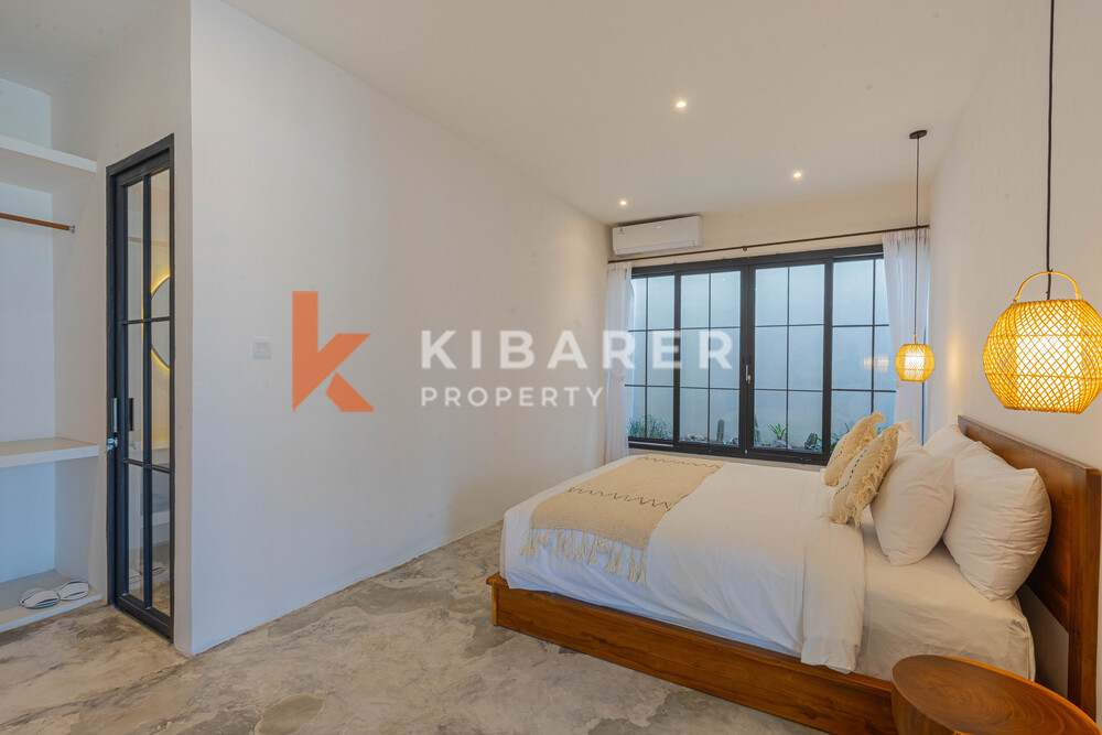 Captivating Three Bedroom Enclosed Living Tropical Villa Close to Canggu Beach