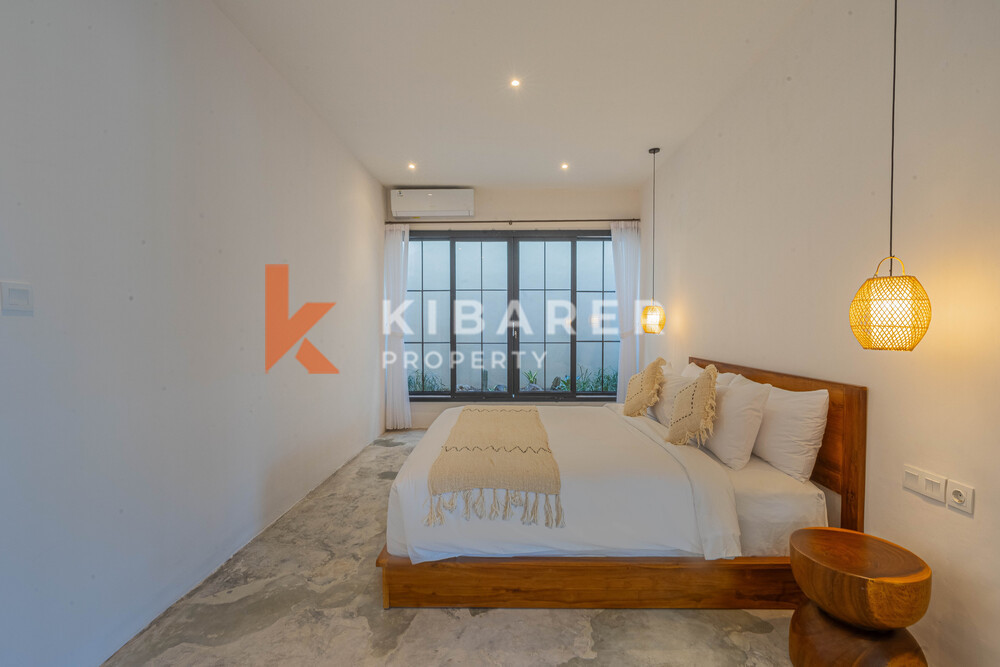Captivating Three Bedroom Enclosed Living Tropical Villa Close to Canggu Beach