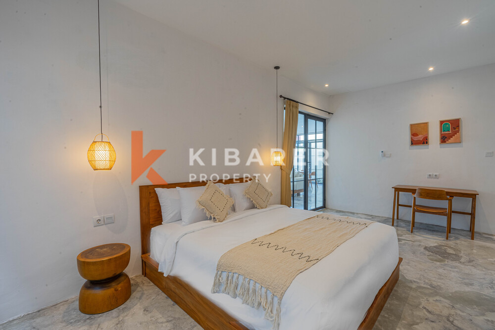 Captivating Three Bedroom Enclosed Living Tropical Villa Close to Canggu Beach