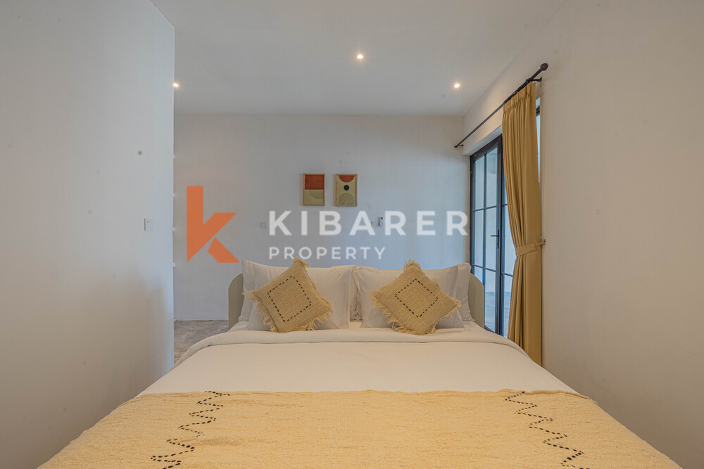 Captivating Three Bedroom Enclosed Living Tropical Villa Close to Canggu Beach