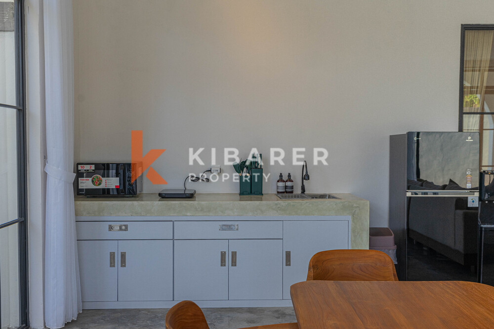 Captivating Three Bedroom Enclosed Living Tropical Villa Close to Canggu Beach