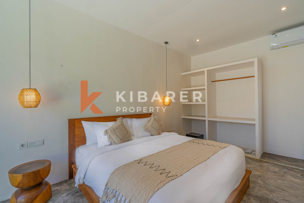 Captivating Three Bedroom Enclosed Living Tropical Villa Close to Canggu Beach