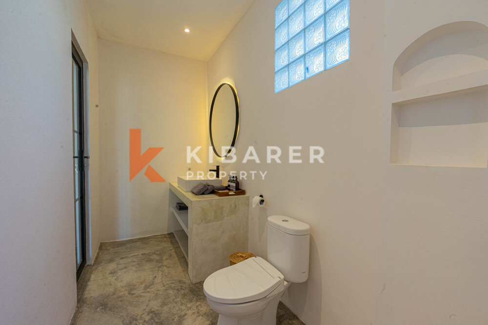 Captivating Three Bedroom Enclosed Living Tropical Villa Close to Canggu Beach