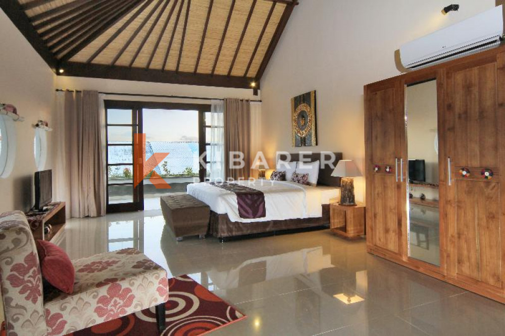 Charming Four-bedroom Villa with Enclosed Living for Rent in Seminyak