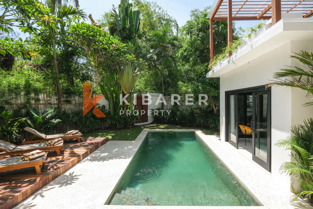 Villa de luxe de quatre chambres avec sauna à louer à Pererenan