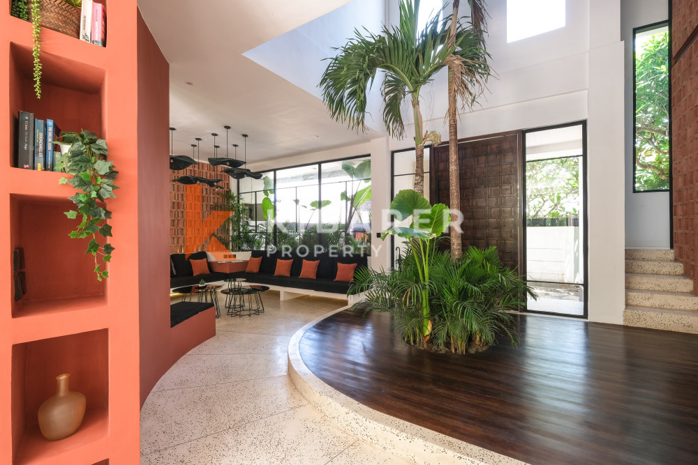 Villa de luxe de quatre chambres avec sauna à louer à Pererenan