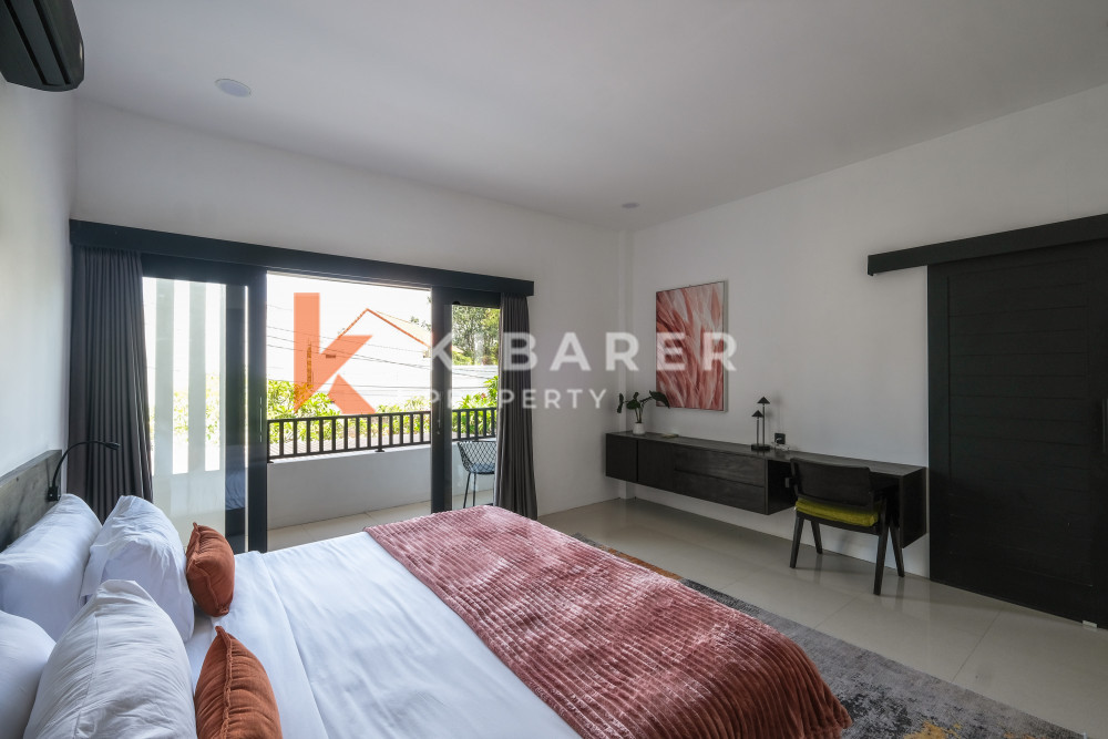 Villa de luxe de quatre chambres avec sauna à louer à Pererenan