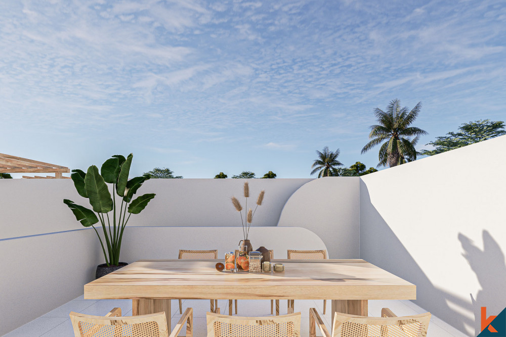 Properti dua kamar tidur yang akan disewakan dekat dengan pantai di Cemagi