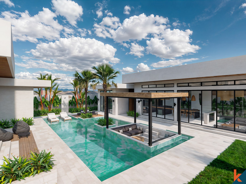 Upcoming modern style property for lease in Ungasan