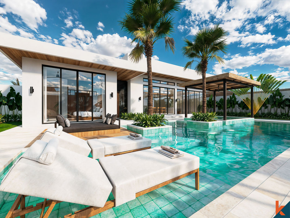 Upcoming modern style property for lease in Ungasan