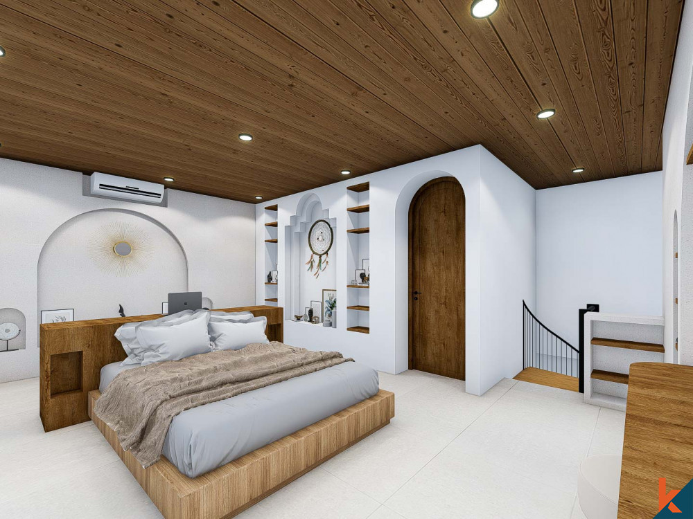 Vila empat kamar tidur off-plan bergaya Mediterania disewakan di Pererenan