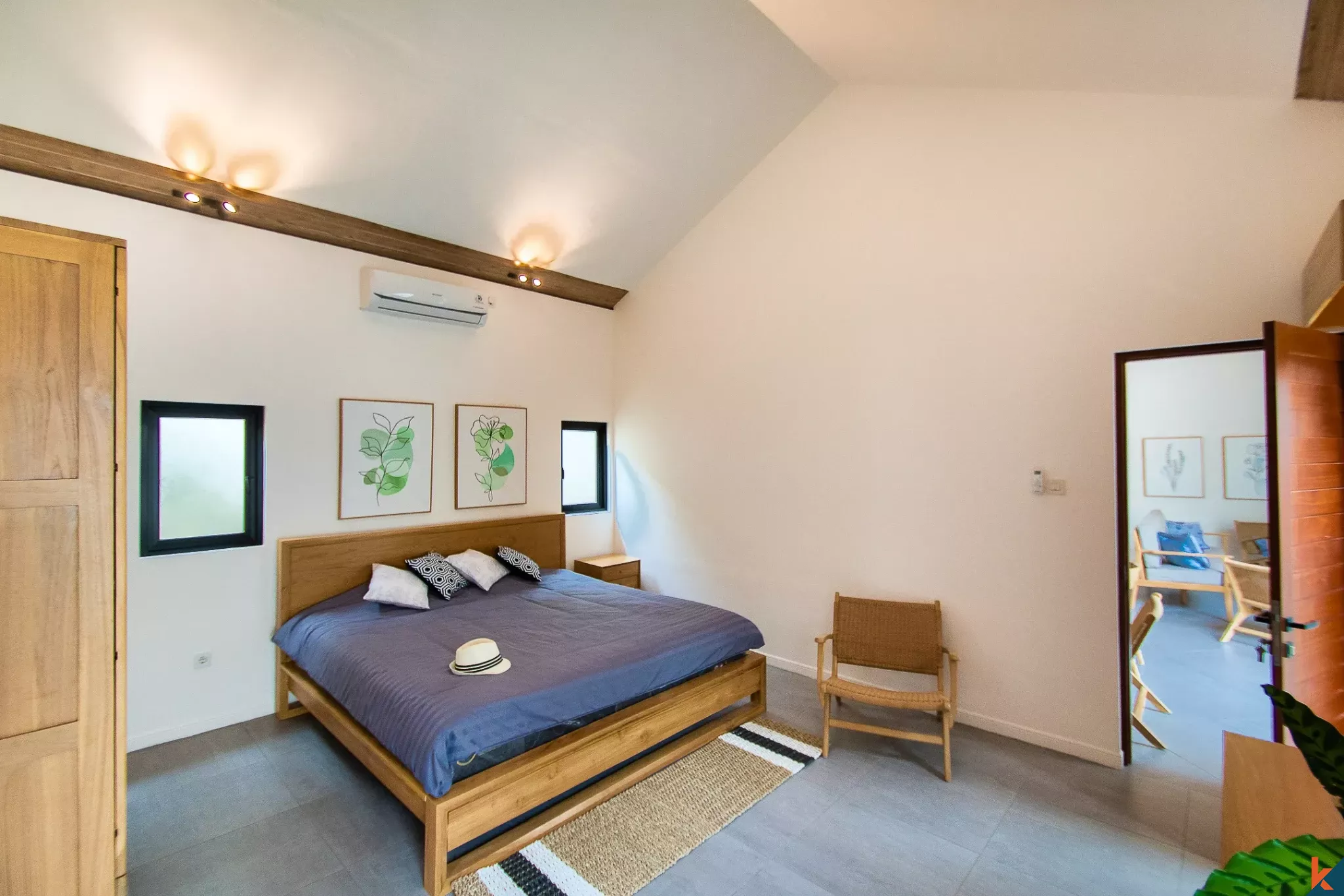 Villa neuve de trois chambres à louer dans un emplacement stratégique à Sanur
