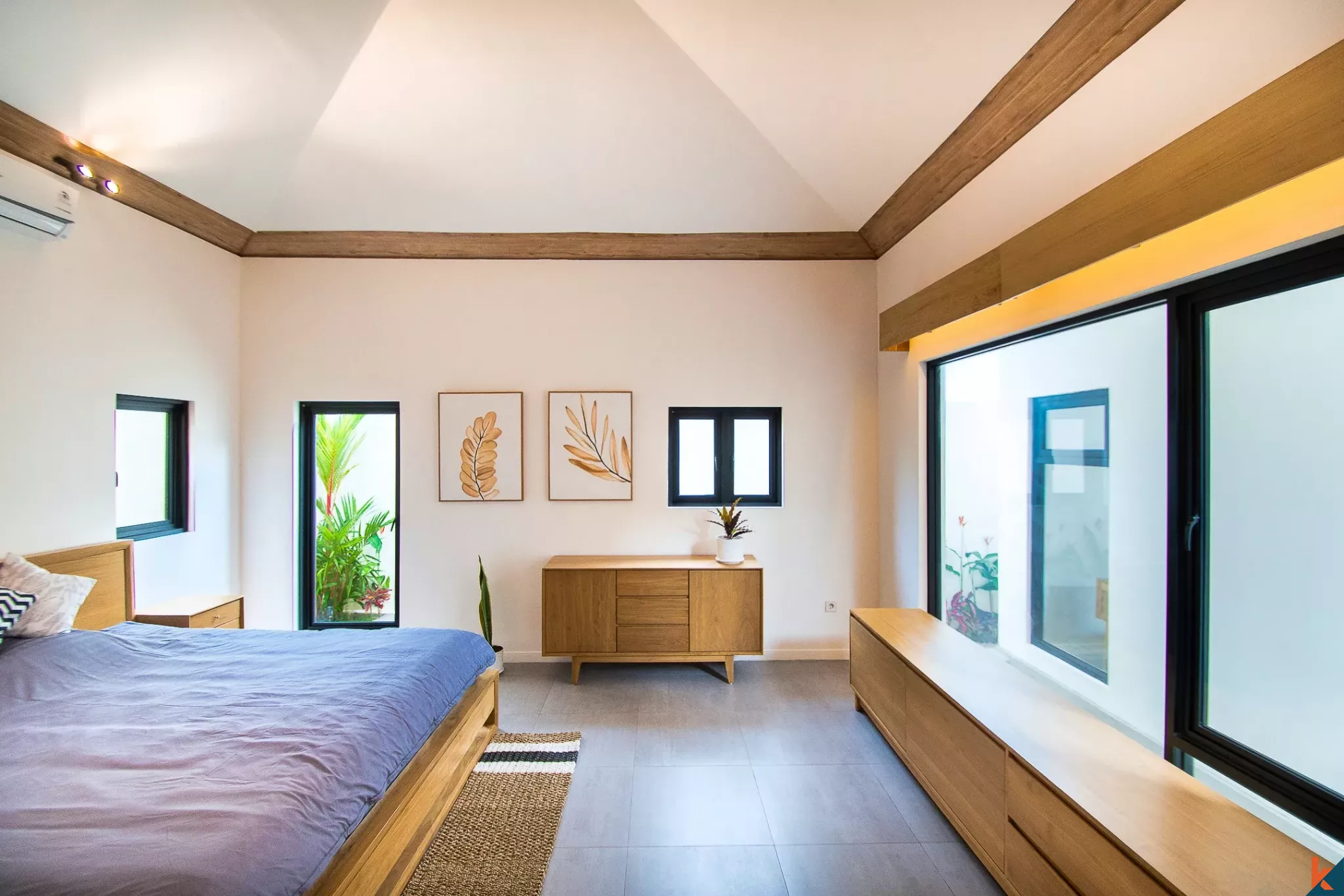 Villa neuve de trois chambres à louer dans un emplacement stratégique à Sanur