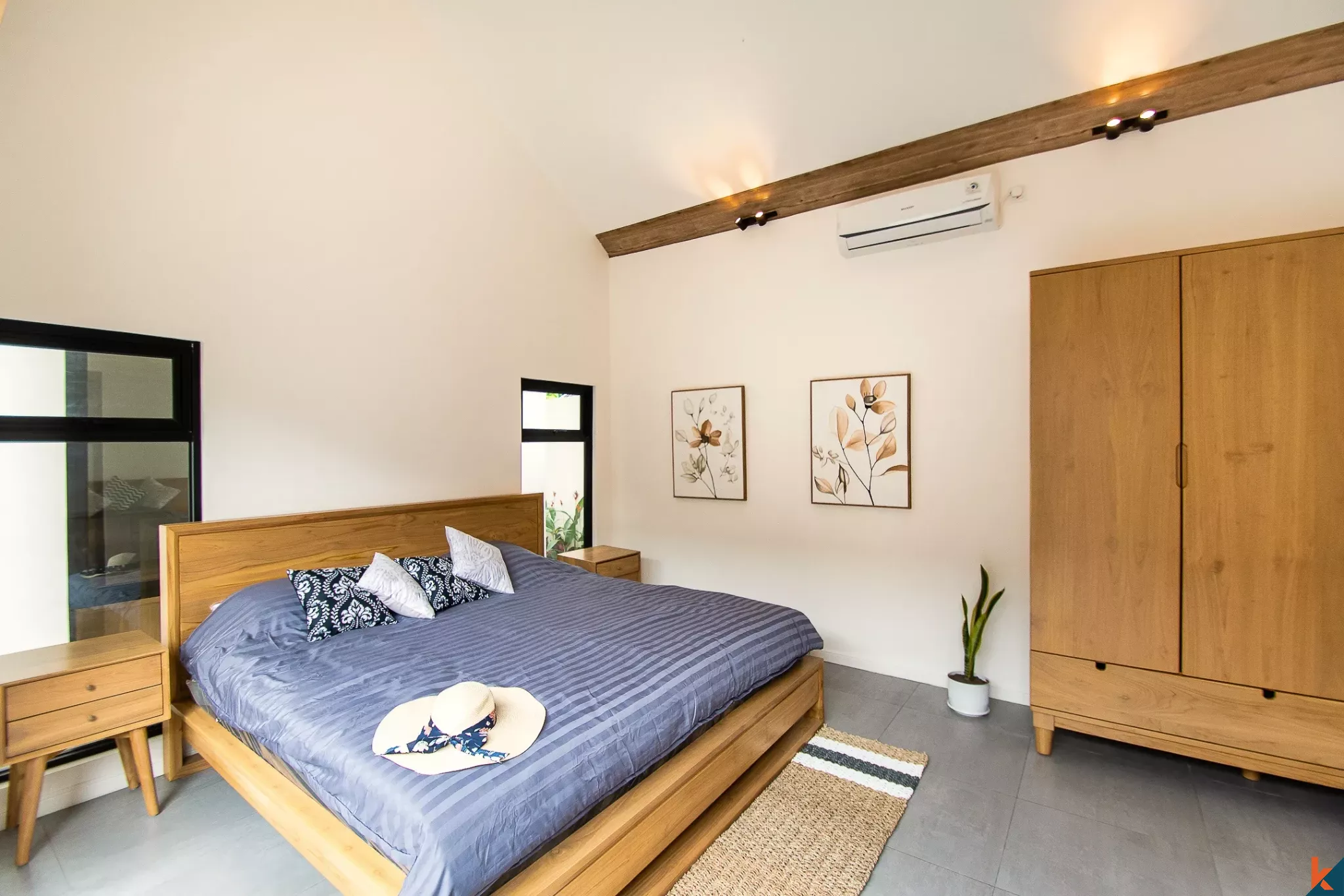 Villa neuve de trois chambres à louer dans un emplacement stratégique à Sanur
